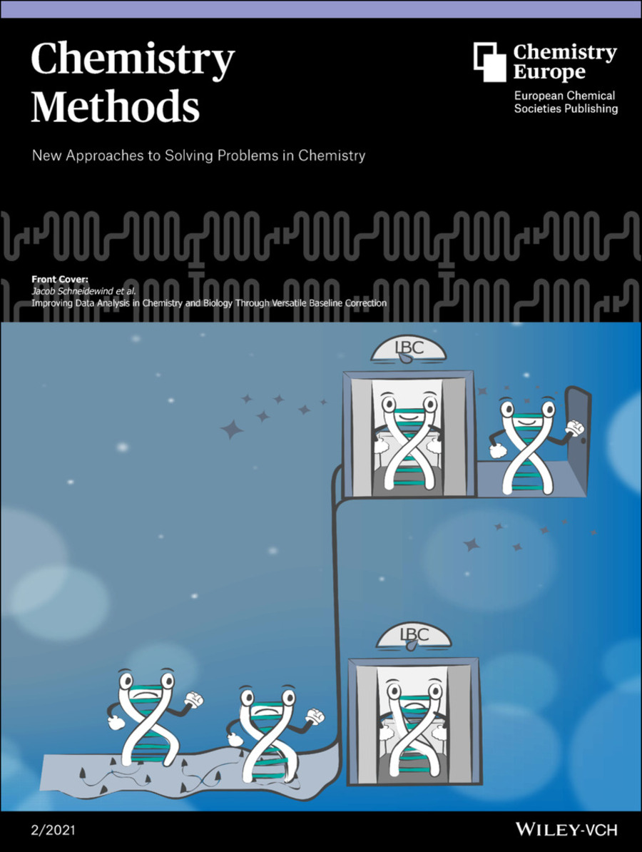 Chemistry-Methods journal cover, 2021 issue 2, illustrated with cartoon DNA strands.